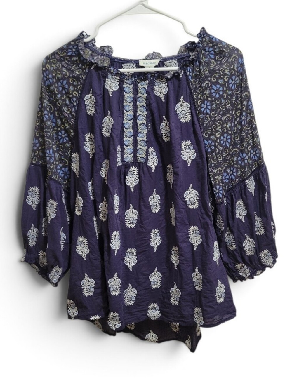 Sundance Embroidered Blouse